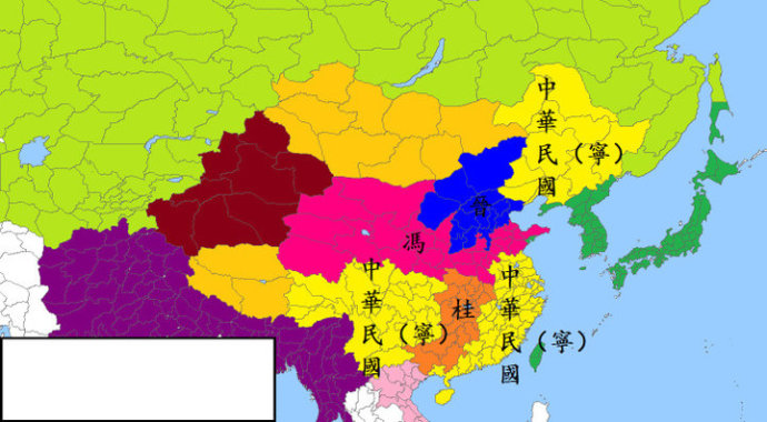 中国历朝历代从古至今疆域版图