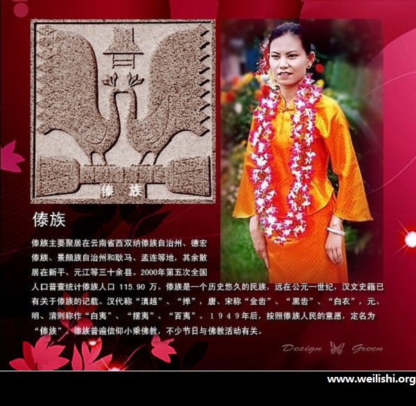 傣族服饰与图腾 傣族服饰与图腾