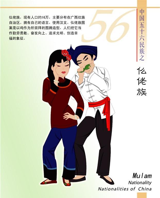 仫佬族简介(卡通版) 仫佬族简介(卡通版)