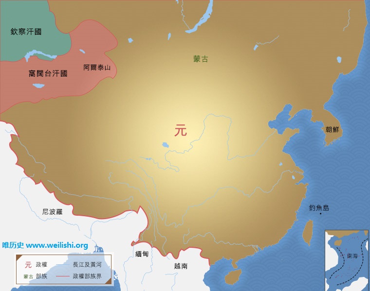 元代版圖 元代版圖