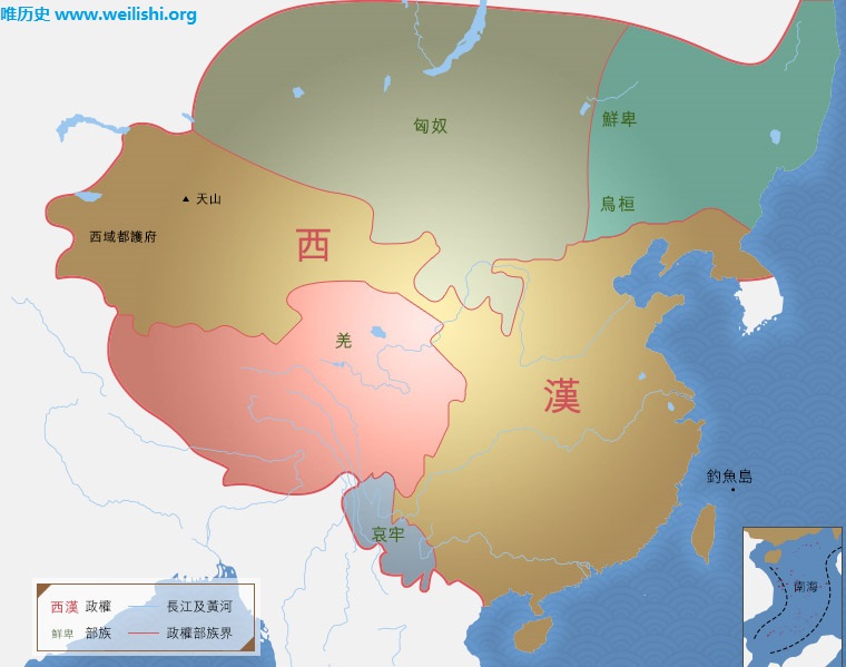 秦代版圖 秦代版圖